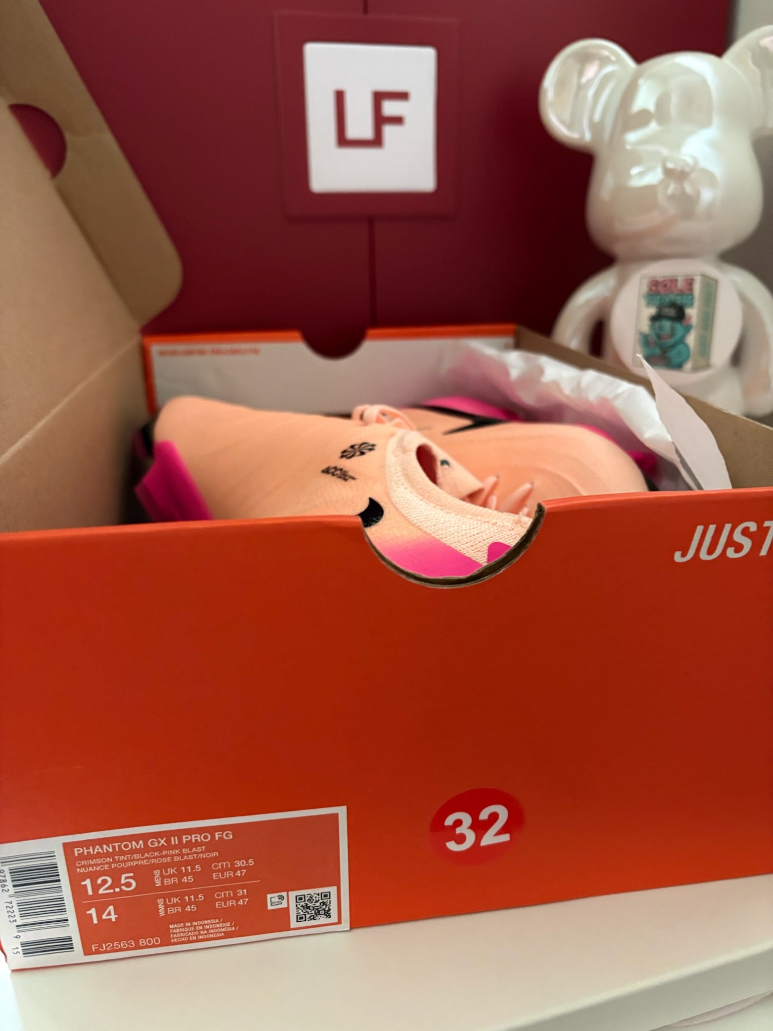 Nike Phantom GX II Pro FG Football Boots Size UK 11.5