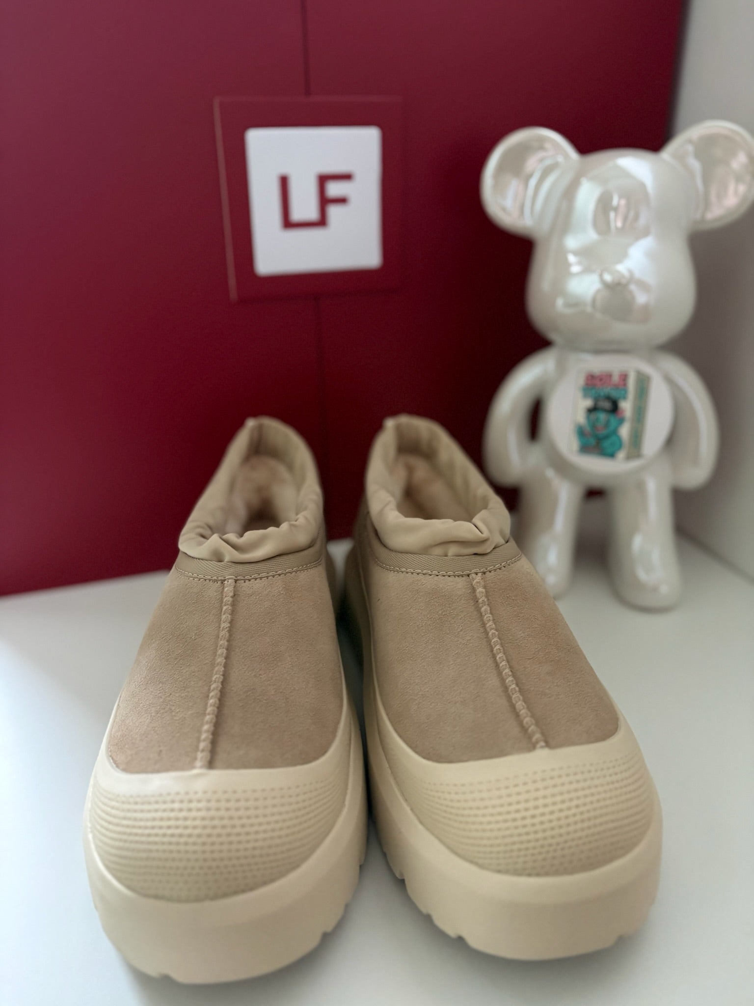 UGG Tasman Weather Hybrid – Mustard Seed / Cream – UK 7 –