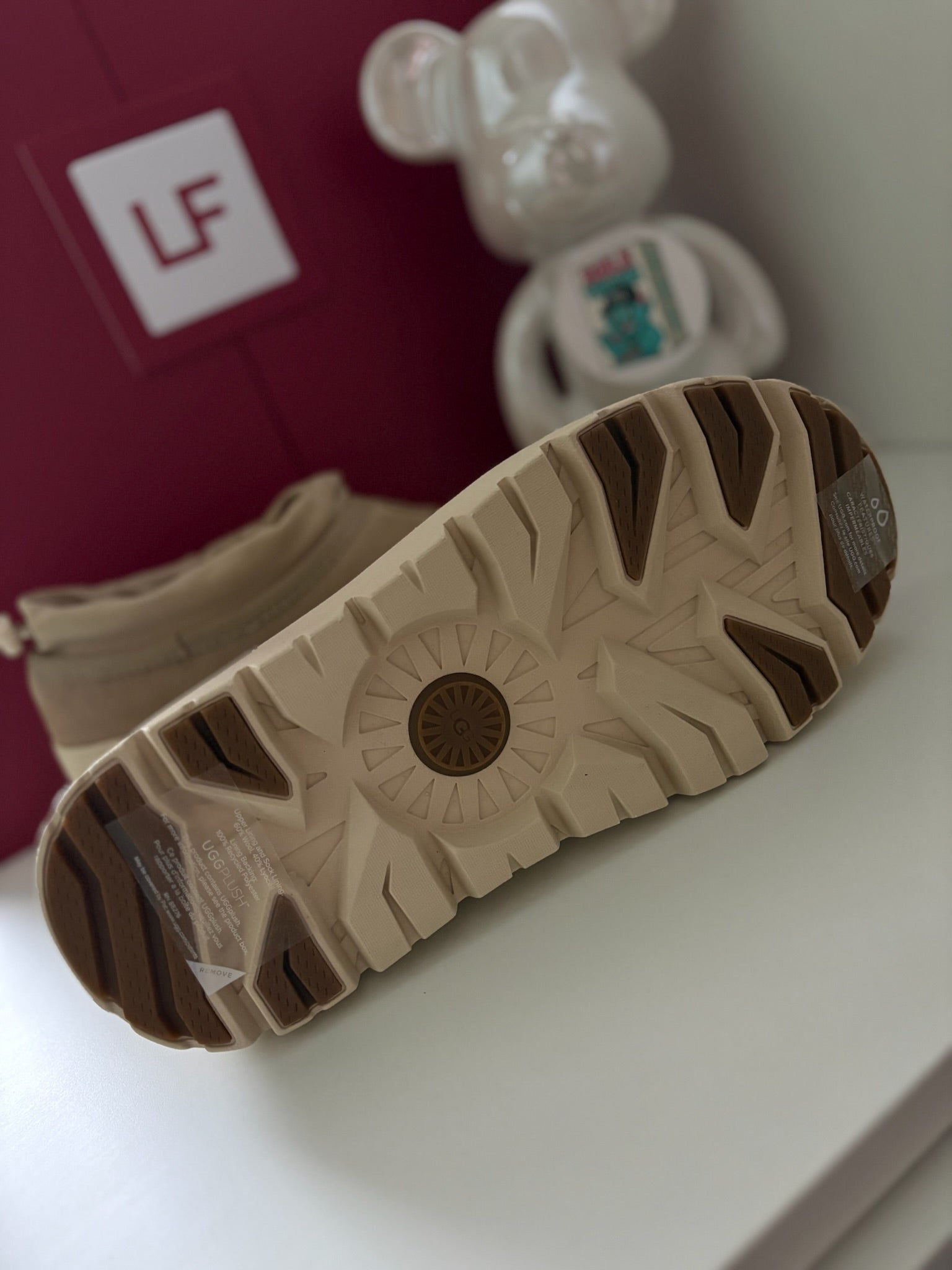 UGG Tasman Weather Hybrid – Mustard Seed / Cream – UK 7 –