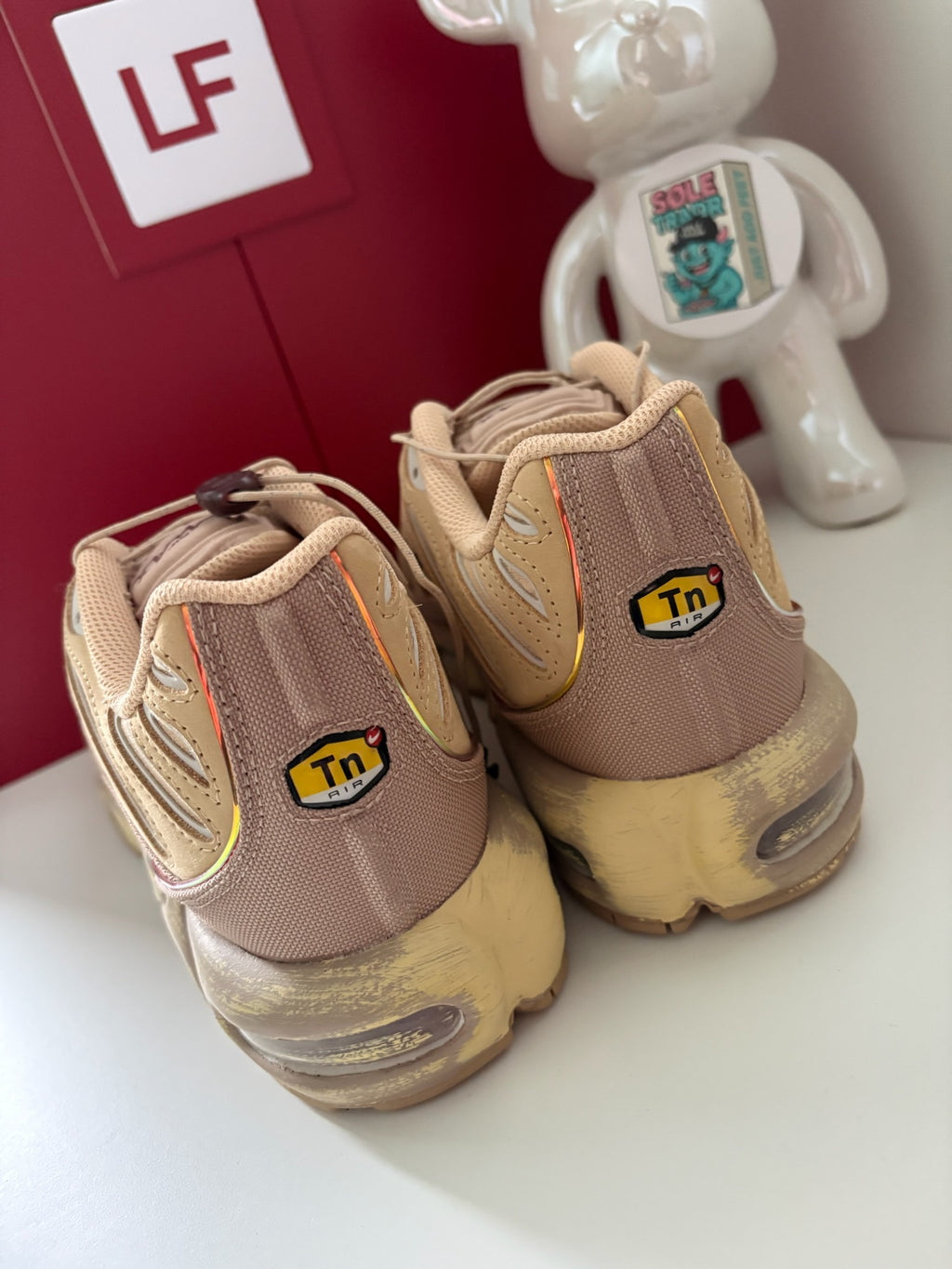 Nike Air Max TN Plus Sesame Smokey Mauve Hemp UK 8.5