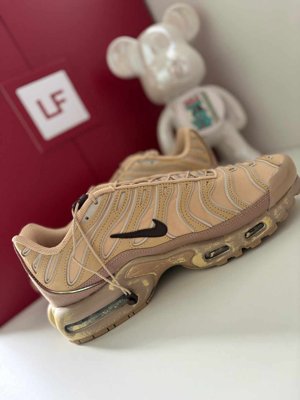 Nike Air Max TN Plus Sesame Smokey Mauve Hemp UK 8.5