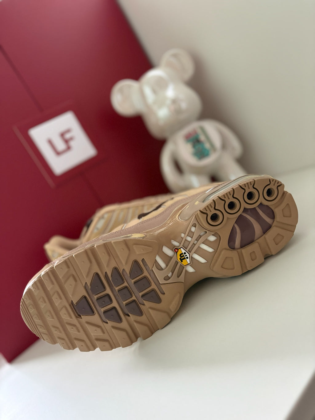 Nike Air Max TN Plus Sesame Smokey Mauve Hemp UK 8.5