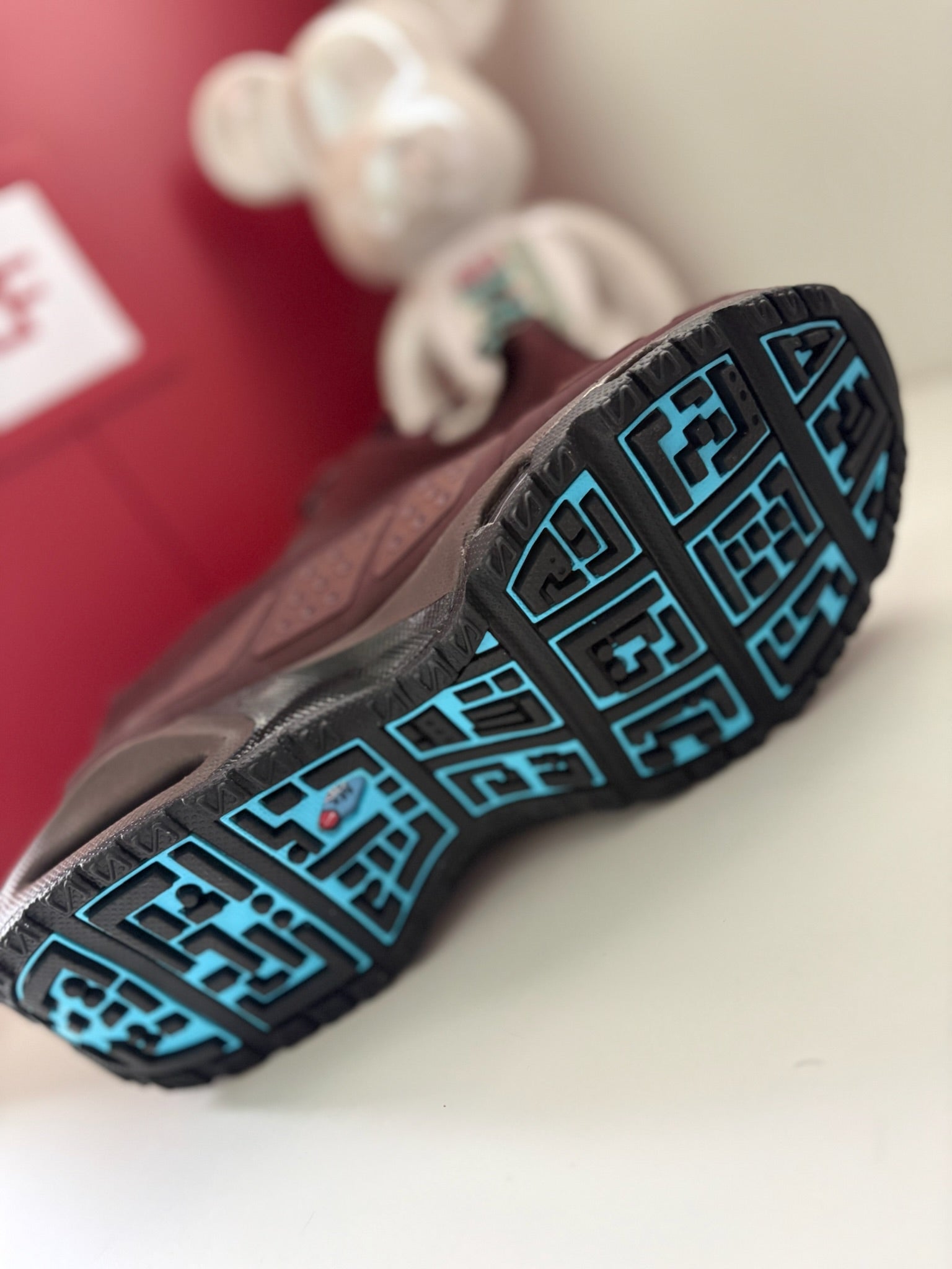 Nike Air Max SNDR Burgundy Crush Baltic Blue Trainers UK 6