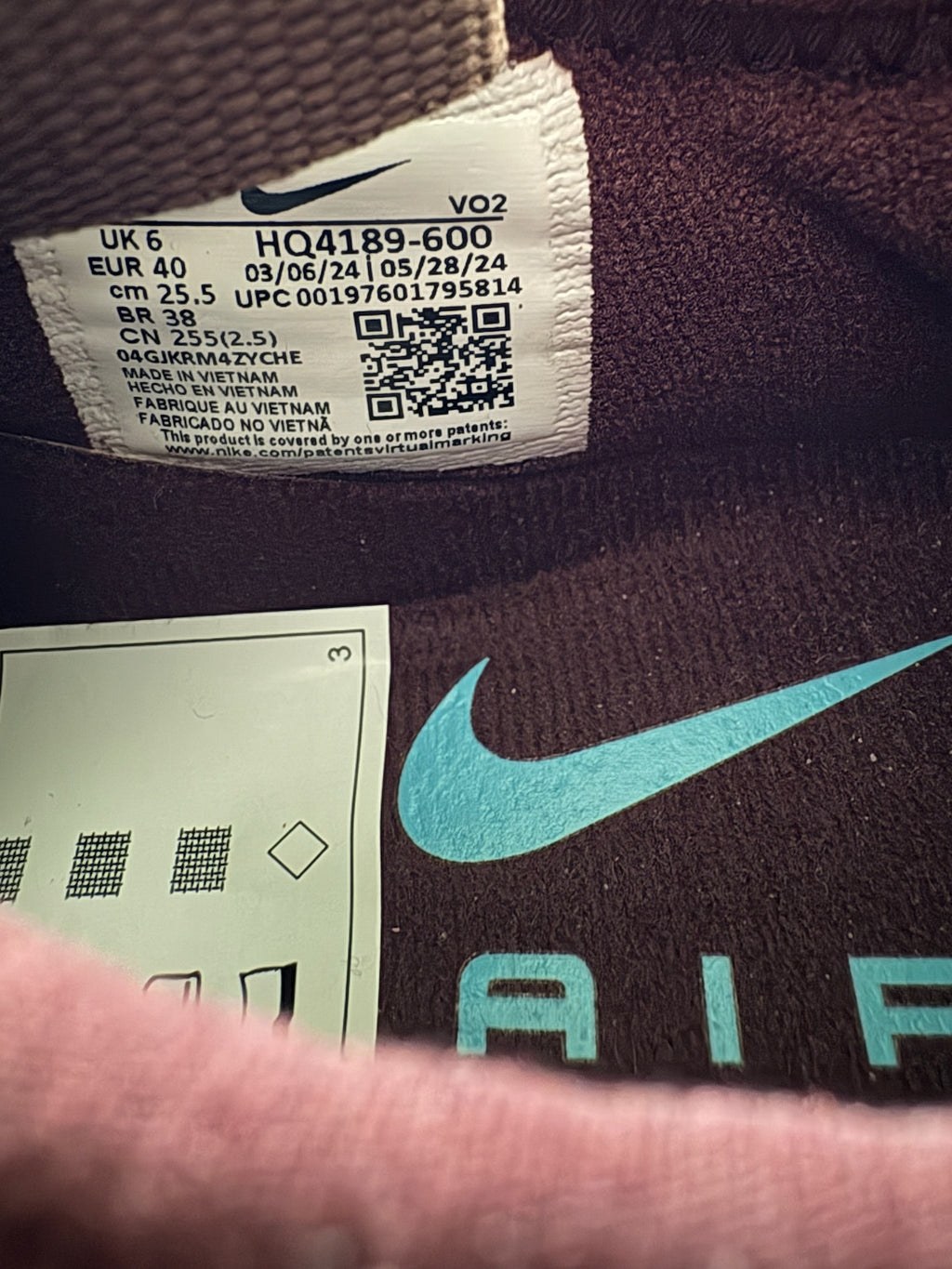 Nike Air Max SNDR Burgundy Crush Baltic Blue Trainers UK 6