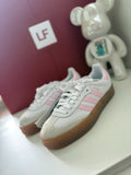 Adidas Samba OG Cloud White Clear Pink Gum Sole UK 5
