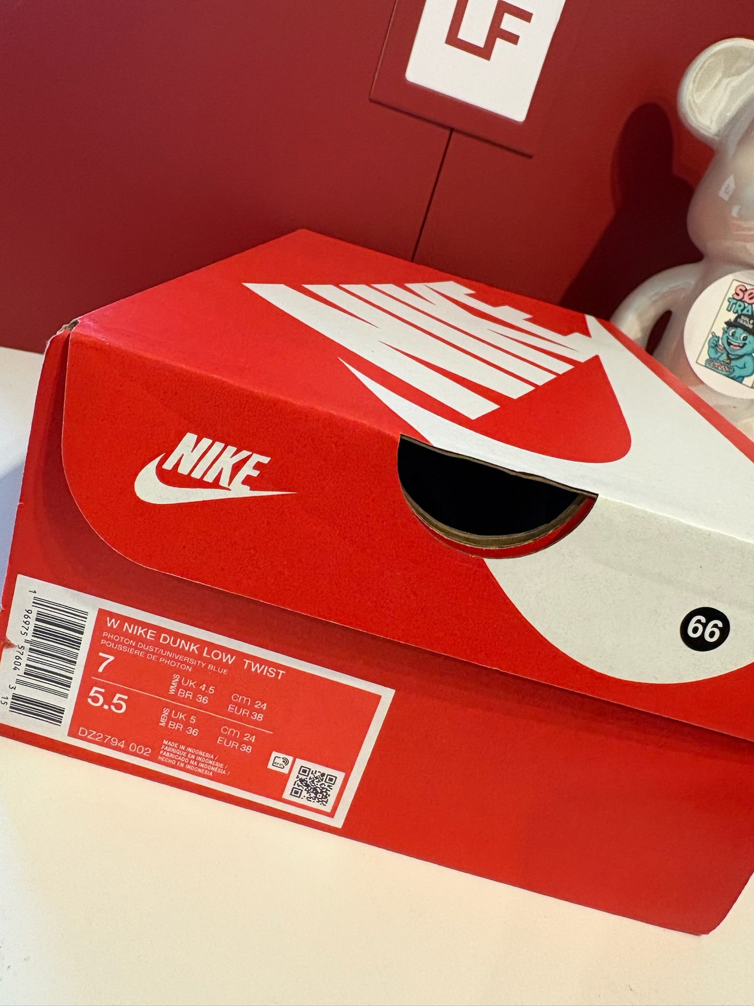 Nike Dunk Low Twist University Blue UK 4.5 / EU 38