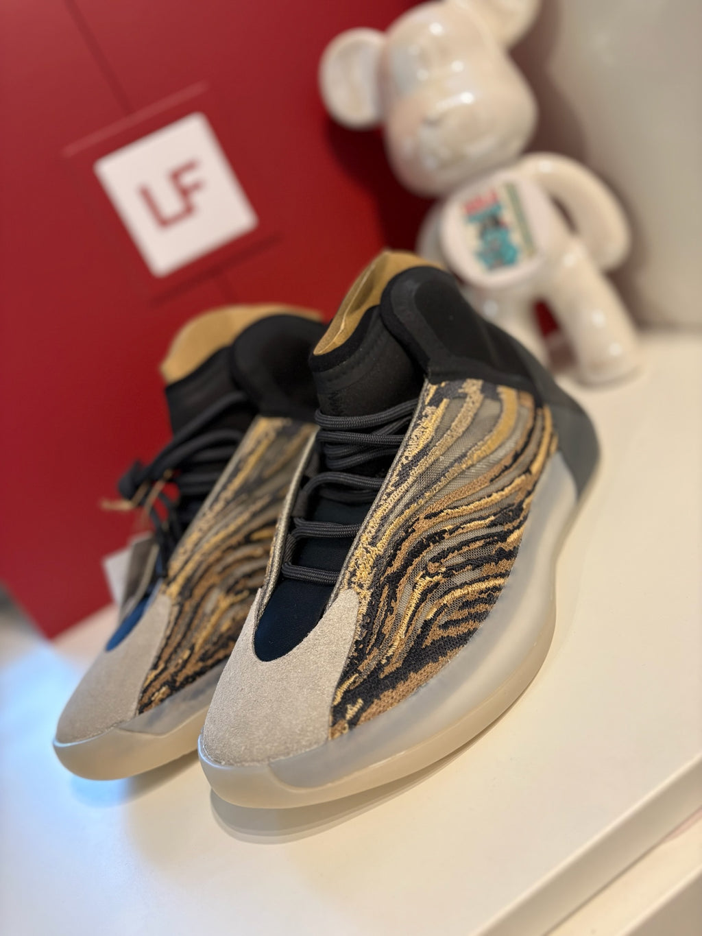 Adidas Yeezy QNTM Amber Tint GX1331 UK 7