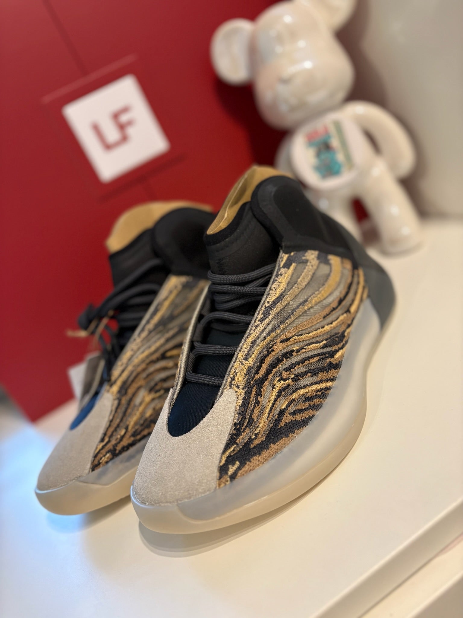 Adidas Yeezy QNTM Amber Tint GX1331 UK 7