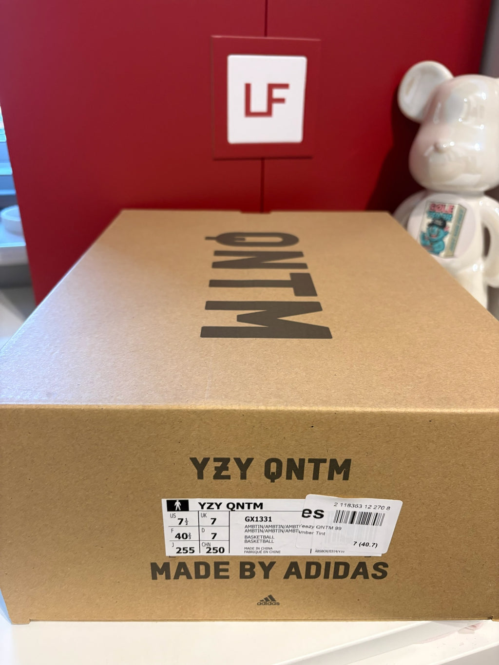 Adidas Yeezy QNTM “Amber Tint” UK 7