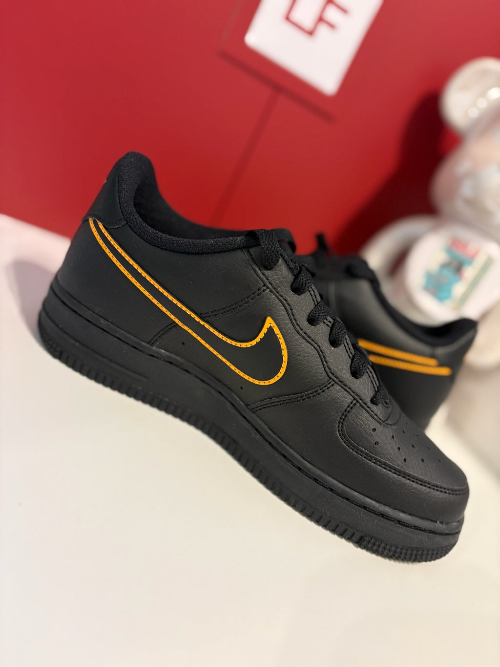 Brand new pair of Nike Air Force 1 Shadow trainers. Never worn. UK 5