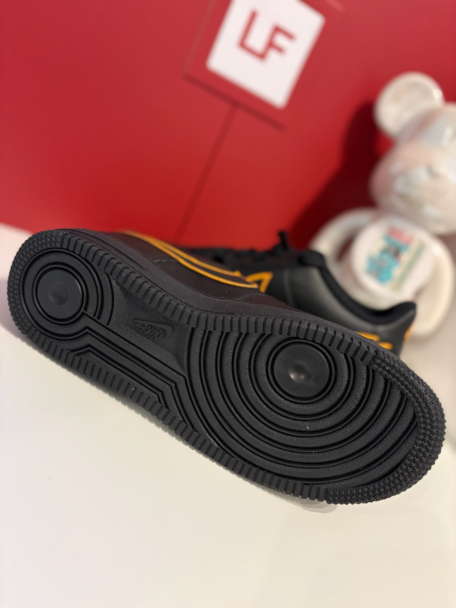 Brand new pair of Nike Air Force 1 Shadow trainers. Never worn. UK 5