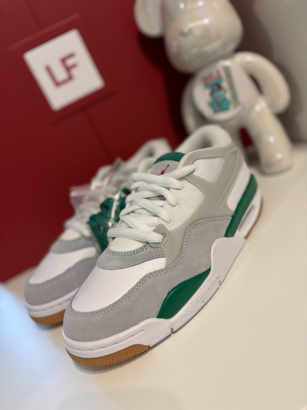 Air Jordan 4 RM Pine Green GS UK 5