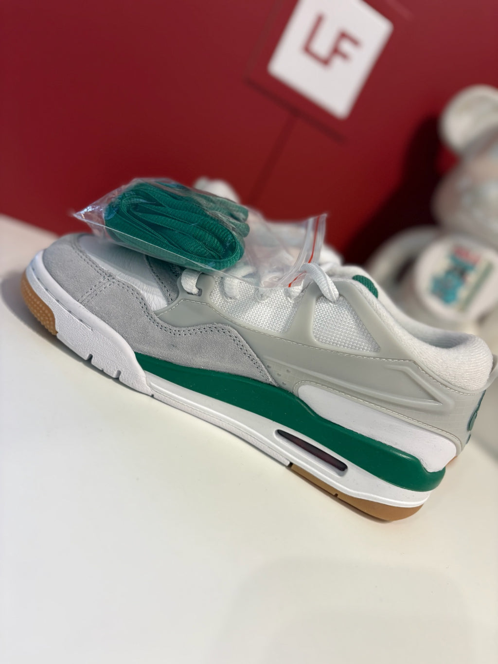 Air Jordan 4 RM Pine Green GS UK 5