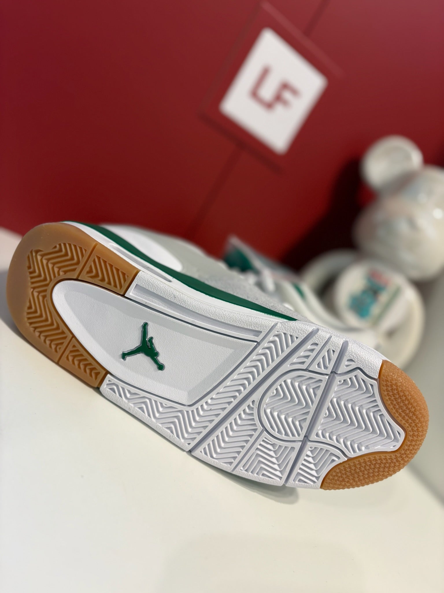 Air Jordan 4 RM Pine Green GS UK 5