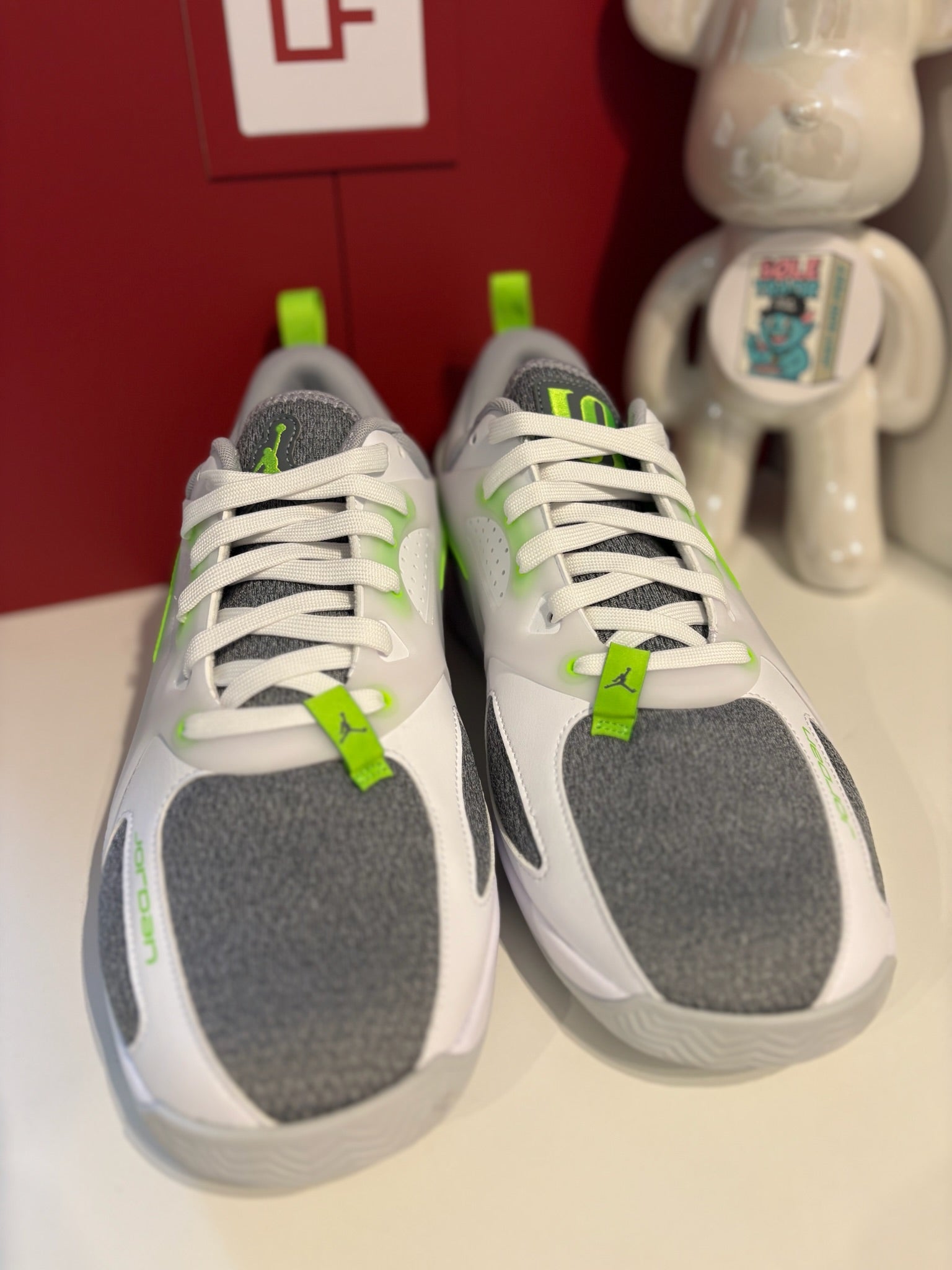 Jordan Heir Series Sail Electric Green UK 10.5 New with tags